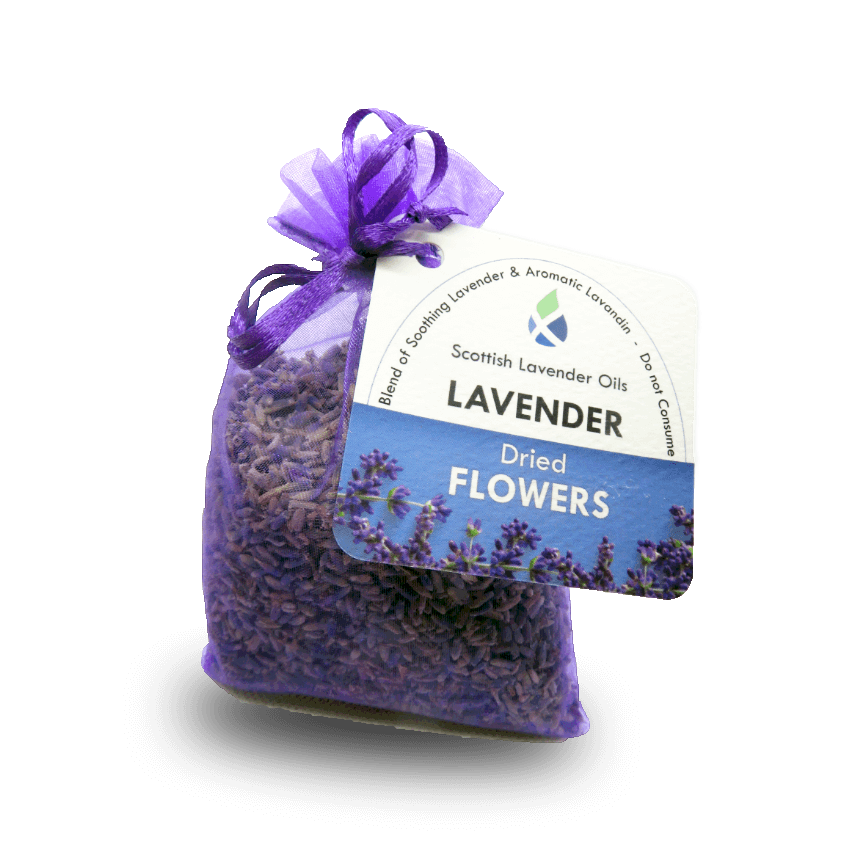 Dried Blooms - Tarhill Farm Blend  Scottish Lavender Oils  Dried Flowers.